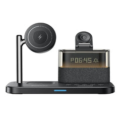 Yesido 6-in-1 Wireless Charging Station with Clock #DS37