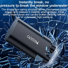 Yesido Emergency Car Window Glass Breaker with Seat Belt Cutter #C248