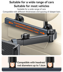 Yesido 360 Rotating Extra Wide Clamping Car Seat Phone & Tablet Holder #C294