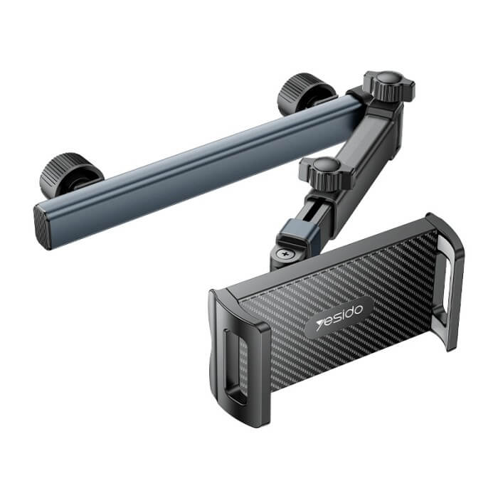 Yesido 360 Rotating Extra Wide Clamping Car Seat Phone & Tablet Holder #C294