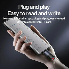 Yesido USB-C TF Card Reader with Lanyard #GS37