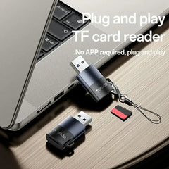 Yesido USB3.0 TF Card Reader with Lanyard #GS36