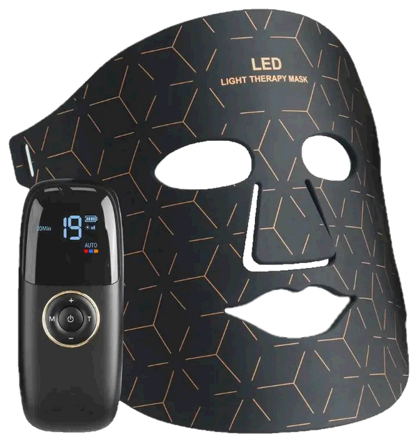 Silicone LED Red Light Therapy Portable Beauty Mask